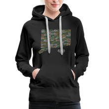 Load image into Gallery viewer, Connecticut Brewery Women's Premium Hoodie - black
