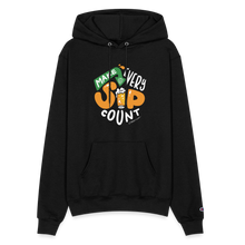 Load image into Gallery viewer, Make Every Sip Count™ Hoodie - black