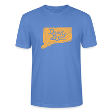 Load image into Gallery viewer, "Drink Local" CT Beer Shirt - bright blue
