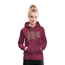 Load image into Gallery viewer, Connecticut Brewery Women's Premium Hoodie - burgundy