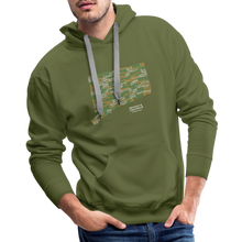 Load image into Gallery viewer, Connecticut Brewery Men's Premium Hoodie - olive green