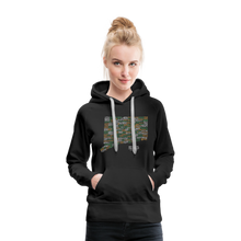 Load image into Gallery viewer, Connecticut Brewery Women's Premium Hoodie - black