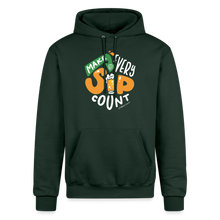 Load image into Gallery viewer, Make Every Sip Count™ Hoodie - Dark Green