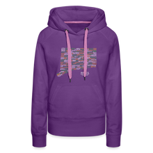Load image into Gallery viewer, Connecticut Brewery Women's Premium Hoodie - purple