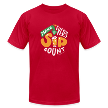 Load image into Gallery viewer, Make Every Sip Count™ T-Shirt - red