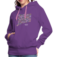 Load image into Gallery viewer, Connecticut Brewery Women's Premium Hoodie - purple
