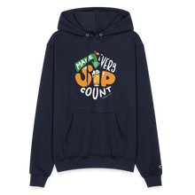 Load image into Gallery viewer, Make Every Sip Count™ Hoodie - navy