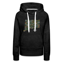 Load image into Gallery viewer, Connecticut Brewery Women's Premium Hoodie - charcoal grey