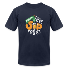 Load image into Gallery viewer, Make Every Sip Count™ T-Shirt - navy