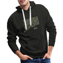 Load image into Gallery viewer, Connecticut Brewery Men's Premium Hoodie - charcoal grey