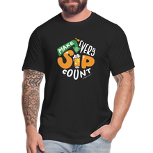Load image into Gallery viewer, Make Every Sip Count™ T-Shirt - black