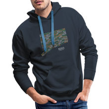 Load image into Gallery viewer, Connecticut Brewery Men's Premium Hoodie - navy