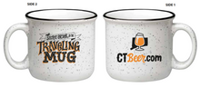 Load image into Gallery viewer, 15 oz CTBeer.com Campfire Mug – “Secret Order to the Traveling Mug”