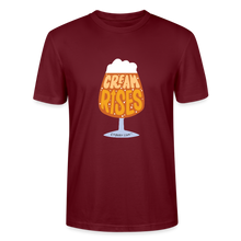 Load image into Gallery viewer, Cream Rises T-Shirt - burgundy
