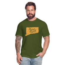 Load image into Gallery viewer, &quot;Drink Local&quot; CT Beer Shirt - olive
