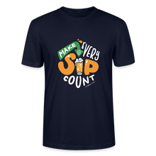 Load image into Gallery viewer, Make Every Sip Count™ T-Shirt - french navy
