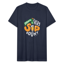 Load image into Gallery viewer, Make Every Sip Count™ T-Shirt - navy
