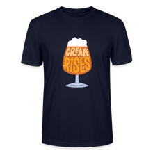 Load image into Gallery viewer, Cream Rises T-Shirt - french navy
