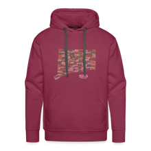 Load image into Gallery viewer, Connecticut Brewery Men&#39;s Premium Hoodie - burgundy
