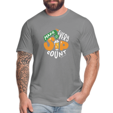 Load image into Gallery viewer, Make Every Sip Count™ T-Shirt - slate
