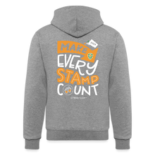 Load image into Gallery viewer, 2024 Make Every Stamp Count Unisex Hoodie - heather gray
