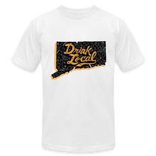 Load image into Gallery viewer, &quot;Drink Local&quot; CT Beer Shirt - white
