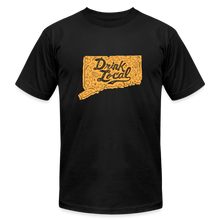 Load image into Gallery viewer, &quot;Drink Local&quot; CT Beer Shirt - black
