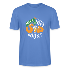 Load image into Gallery viewer, Make Every Sip Count™ T-Shirt - bright blue
