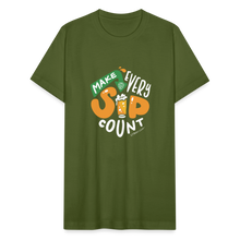 Load image into Gallery viewer, Make Every Sip Count™ T-Shirt - olive
