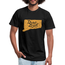 Load image into Gallery viewer, &quot;Drink Local&quot; CT Beer Shirt - black
