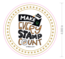 Load image into Gallery viewer, 2024 Make Every Stamp Count™ Collectible Sticker
