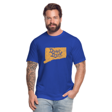 Load image into Gallery viewer, &quot;Drink Local&quot; CT Beer Shirt - royal blue
