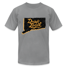 Load image into Gallery viewer, &quot;Drink Local&quot; CT Beer Shirt - slate
